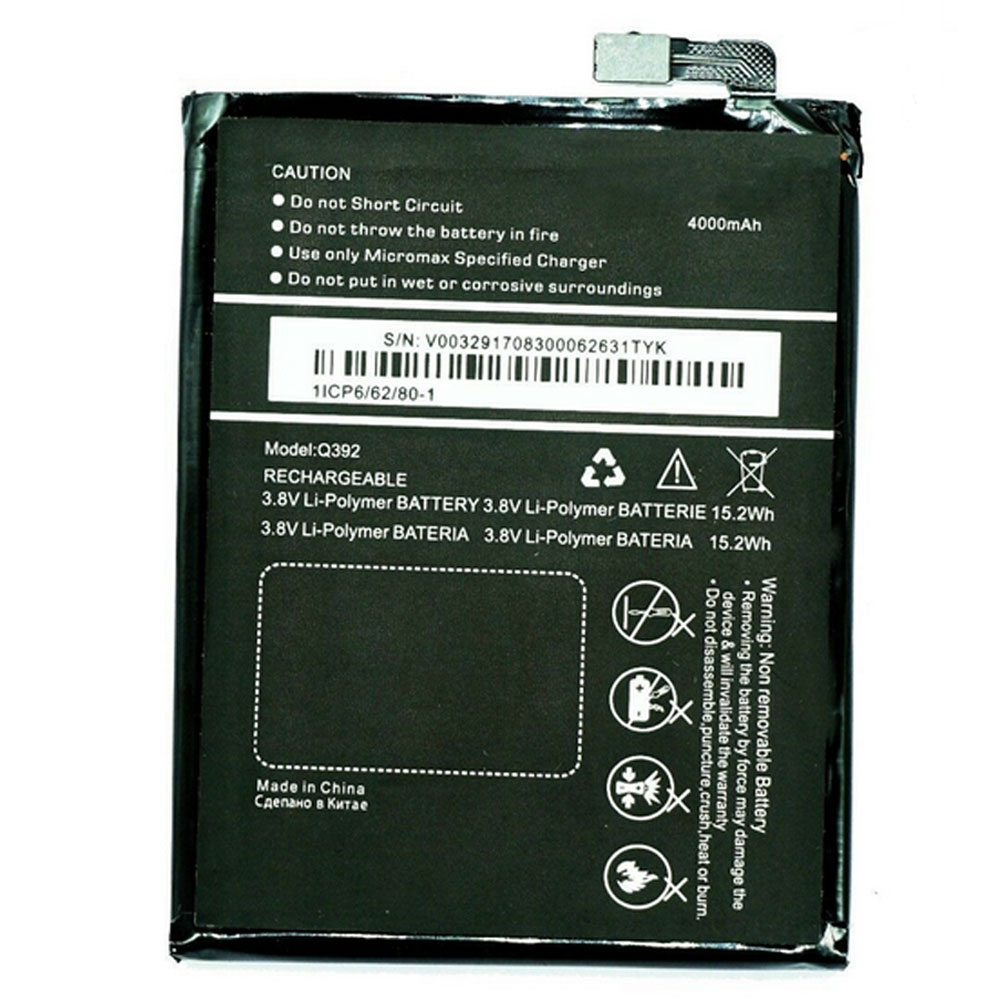 Batería para MICROMAX Q392